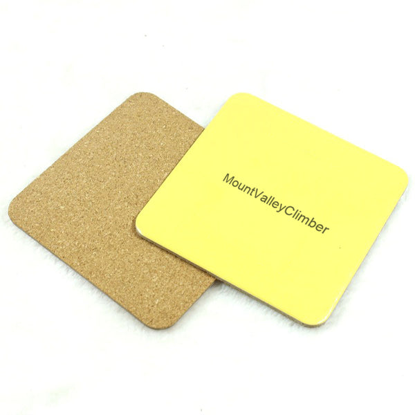 MountValleyClimber Thick Insulation Cardboard Coaster