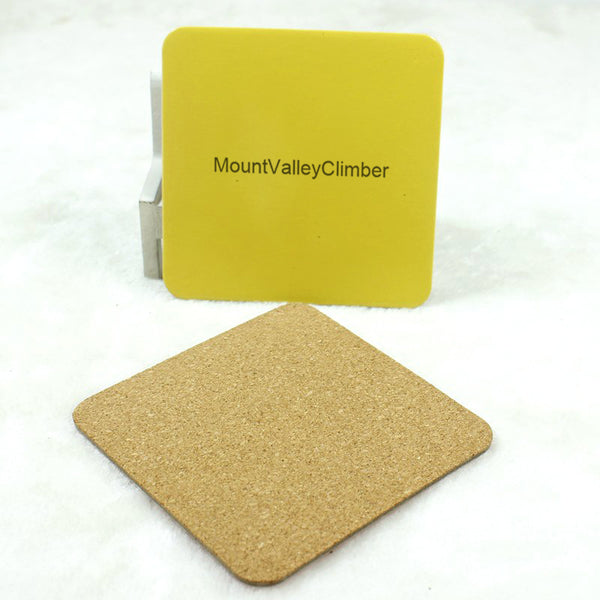 MountValleyClimber Thick Insulation Cardboard Coaster