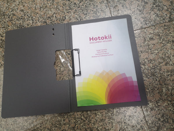 Hotokii folder, A4 horizontal document storage, file folder, can be used as a writing board, folder board, large capacity
