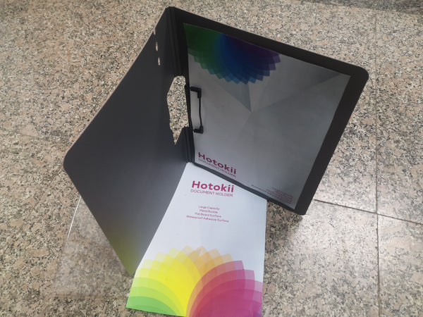 Hotokii folder, A4 horizontal document storage, file folder, can be used as a writing board, folder board, large capacity