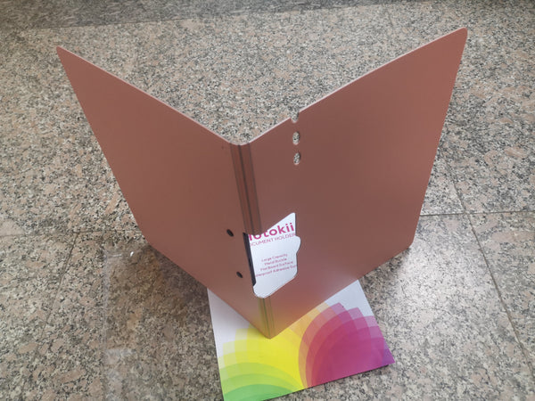 Hotokii folder, A4 horizontal document storage, file folder, can be used as a writing board, folder board, large capacity