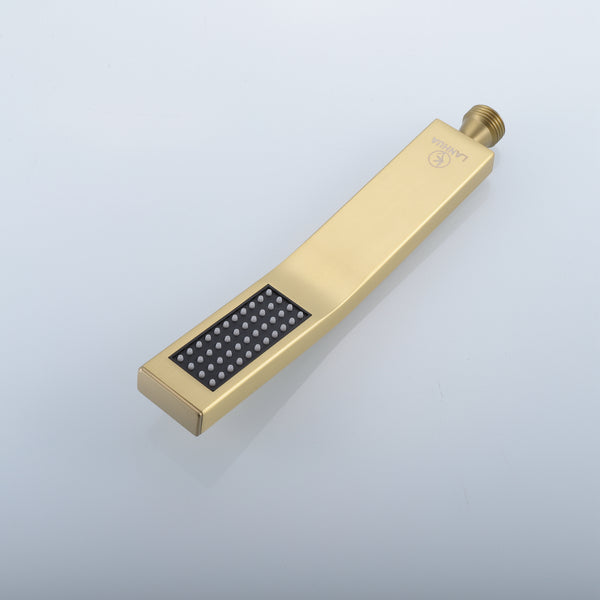 LANHUA Shower, handheld shower nozzle, super pressurized, suitable for bathrooms, bathtubs, and water heaters