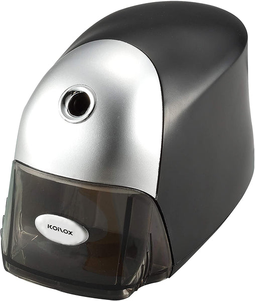 Koilox Electric Pencil Sharpener, Perfect for Kids, Teachers and Artists, Plug & Battery Operated