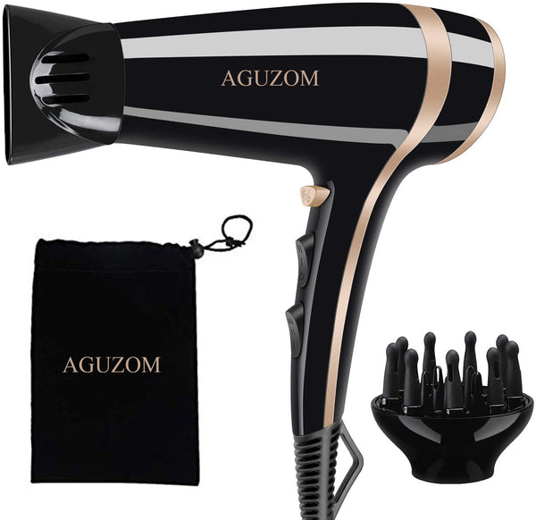 Professional Hair Dryer, Negative Ion Fast Drying Lightweight Blow Dryer