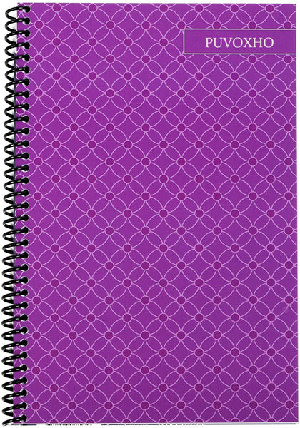 PUVOXHO Check and Debit Card Register - Simple Account Tracker - Purple - 5.5" x 8.5"
