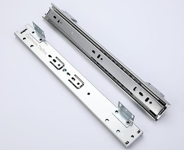 Hardware Define Quiet drawer slides ball bearing metal rail track side mounted super large load-bearing capacity