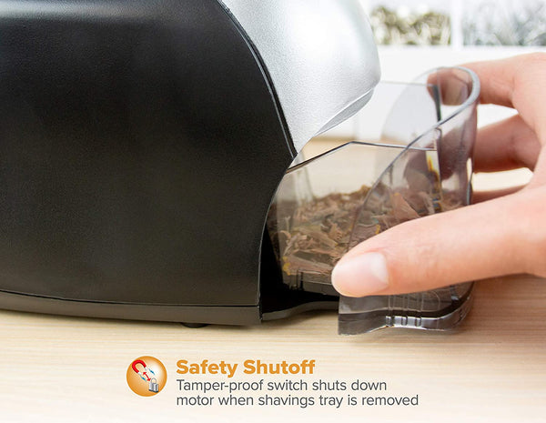 Koilox Electric Pencil Sharpener, Perfect for Kids, Teachers and Artists, Plug & Battery Operated