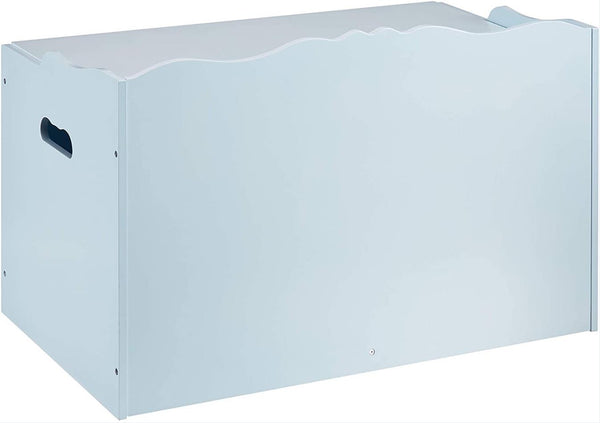 XMYXCRAFT Toy Chest, Kids Toy Storage Box for Halls, Bedrooms, Dorms, Hallways, Playrooms, etc., Blue, 1 Pack