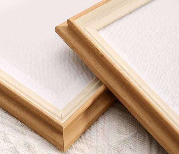 waherfo Picture Frame 12x17 Inch, Vintage Photo Frame, Retro Landscape Portrait Poster Frame, Standing or Wall Mountable