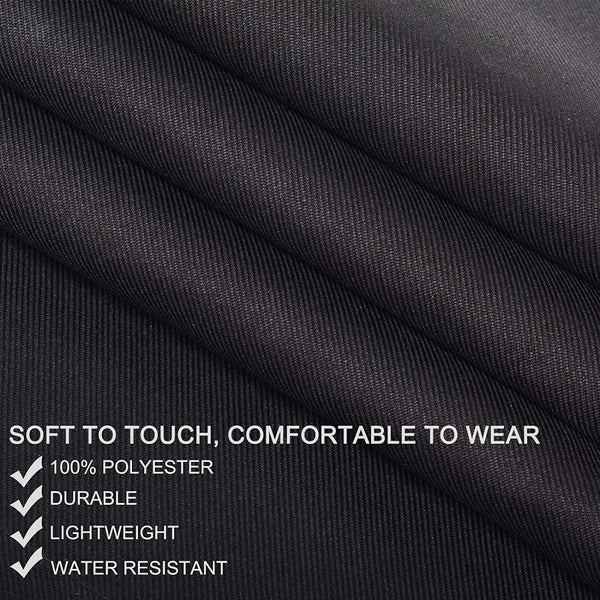 ASUPIWA Adjustable Bib Aprons, Water Oil Stain Resistant Black Chef Cooking Kitchen Aprons with Pockets for Men Women (1 Pack)
