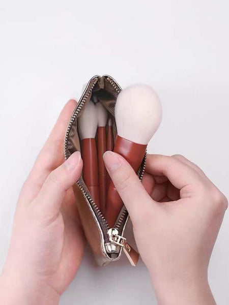 ANYFAM Makeup Brushes, 6 Pcs Professional Makeup Brush Set, Soft Makeup Brush Set, Premium Synthetic Brush, Foundation Blush Concealer Blending Powder Liquid Cream Face Eyeshadow Brushes Kit