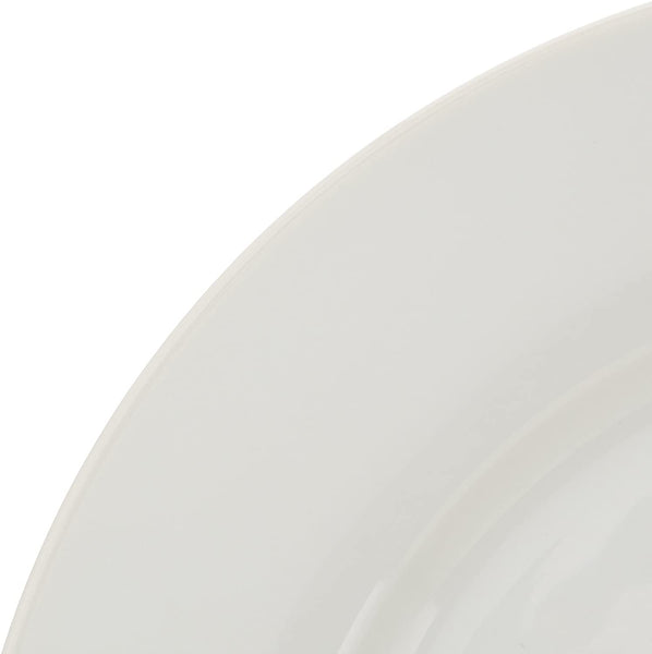 MYSQIHO 18-Piece Kitchen Dinnerware Set, Dishes, Bowls, Service for 6, White