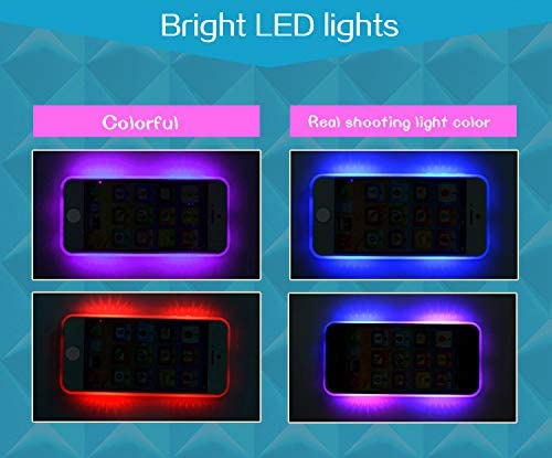 Child's Interactive My First Own Cell Phone - Play to learn, touch screen with 8 functions and dazzling LED lights