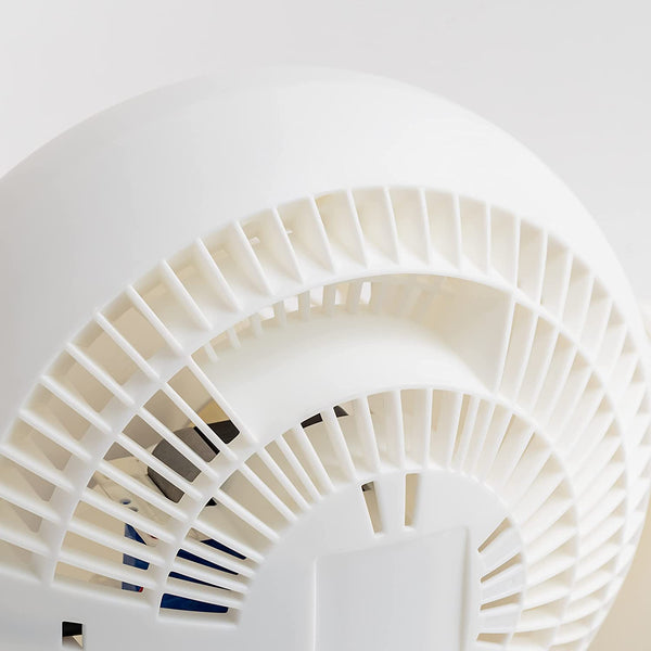 Zanyx Small Whole Room Air Circulator Electric Fan with 3 Speeds,Small, White