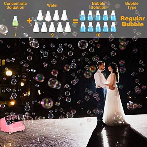 HOMILY Bubble Solution Refill 32 oz (up to 2.5 Gallon) Concentrated Bubbles Refill Solution for Bubble Machine