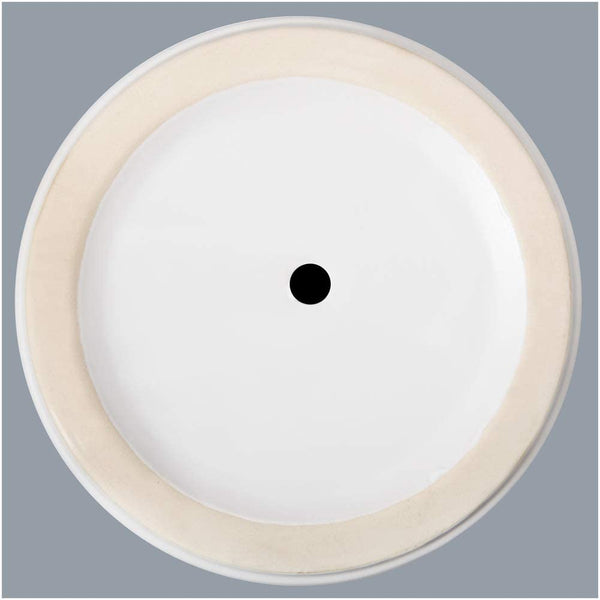 Plant Pot Matte White Ceramic Planter for Indoor Outdoor Plants Flowers Small Modern Cylinder Flower Pot with Drainage Hole and Plug,Full Glazed Finish