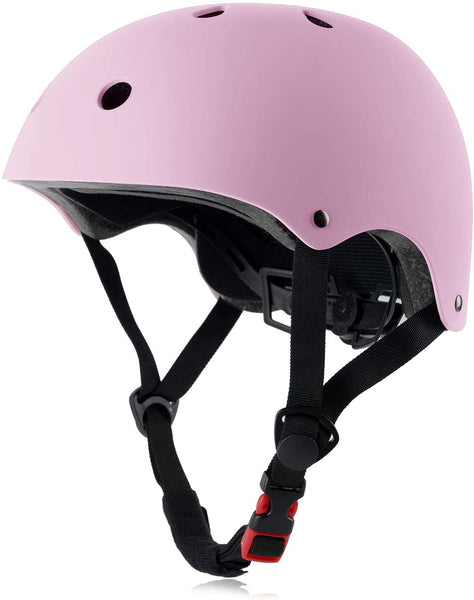 Skateboard Bike Helmet CPSC Certified Lightweight Adjustable, Multi-Sport for Bicycle Cycling Skate Scooter, 3 Sizes