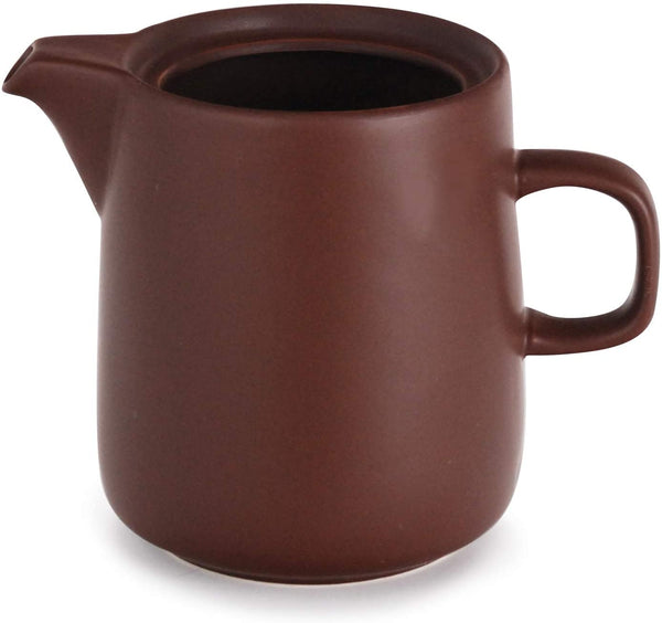 Hinomaru Collection Porcelain Pour Over Coffee Brewing Carafe Portable Daily Coffee Maker for Coffee Enthusiast & At-home Baristas (Navy Blue Carafe)