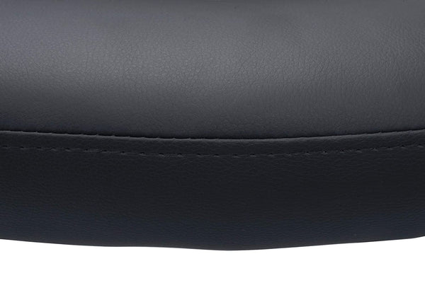 OFM ESS Collection Bonded Leather Executive Side Chair with Sled Base, in Black (ESS-9015)