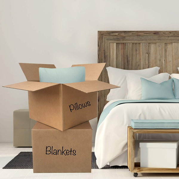 Moving Boxes Large Size 20x20x15" Boxes (Value 6 Pack) Packing/Shipping/Storage Boxes