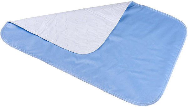 Waterproof Reusable Incontinence Bed Pads Washable Incontinence Underpads High Absorbency，28”x20”Inch Non-Slip Mattress Protector for Adults, Kids and Pets (2Pack)