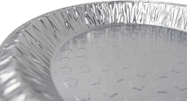 (60 Pack) Premium 9-Inch Pie Pans l Disposable Aluminum Foil l Heavy-Duty l Tin Plates for Tart Quiche Pies