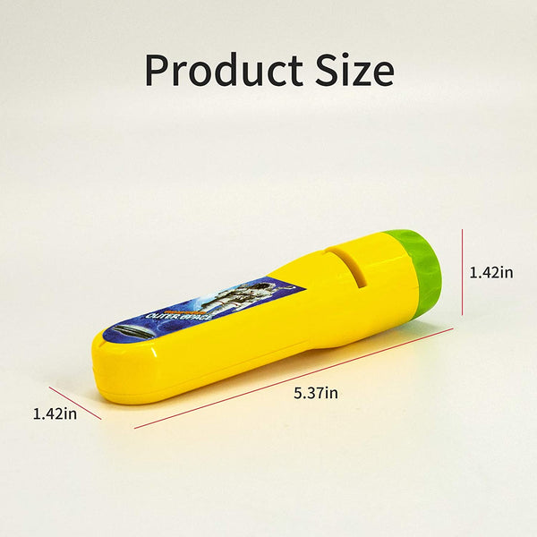 Slide Projector Torch, Flashlight Educational Toy for Children, Kids, Infant, Boy, Girl Learning Bedtime Small Torches Projection