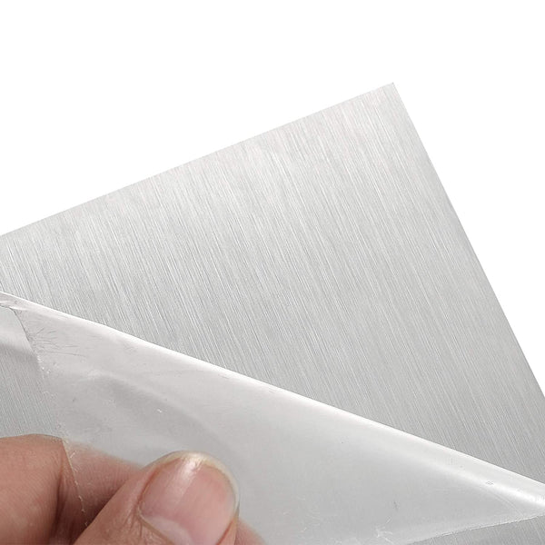 2 Pack 6061 Aluminum Sheet 12 x 12 x 1/4 Inches, Sturdy and Durable Aluminum Plate, Heavy Duty Metal Aluminum Sheet