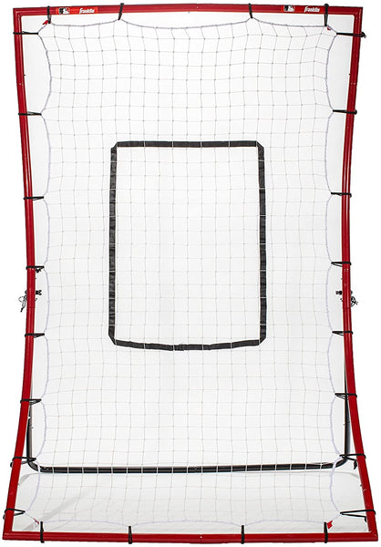 Franklin Sports Pitch Back Baseball Rebounder - Pitch Return Trainer and Rebound Net - All Angles for Grounders and Pop Flies