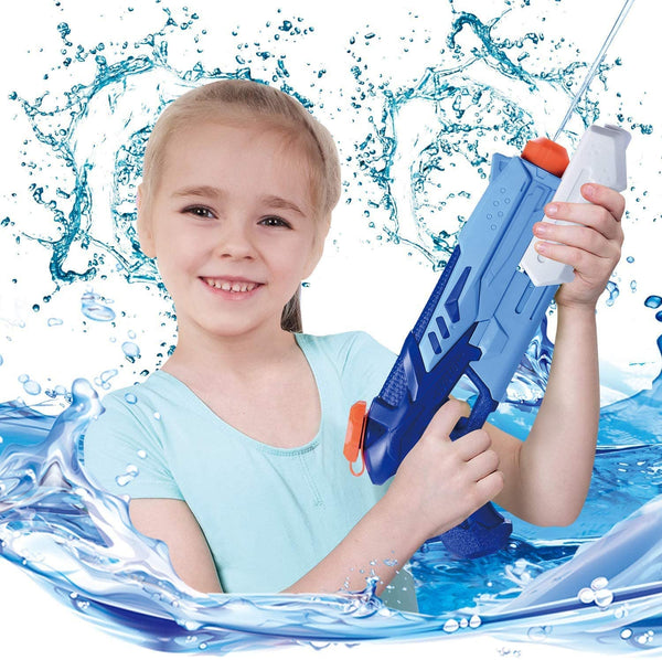 Water Guns for Kids, 2 Pack Super Squirt Guns Water Soaker Blaster 300CC Toys Gifts for Boys Girls Children Summer Swimming Pool Beach Sand Outdoor Water Fighting Play Toys