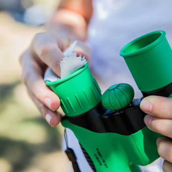 Think Peak Toys Binoculars for Kids, Toy for Sports and Outdoor Play, Spy Gear and Learning Gifts for Boys & Girls, Green