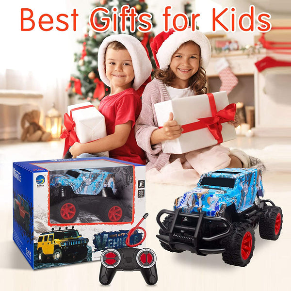 NARRIO Monster Trucks Remote Control Car Toys for Kids Idea