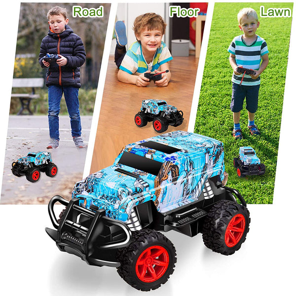 NARRIO Monster Trucks Remote Control Car Toys for Kids Idea