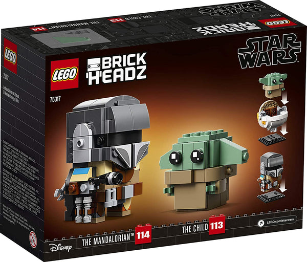 Star Wars The Mandalorian & The Child 75317 Building Kit, Toy for Kids and Any Star Wars Fan Featuring Buildable The Mandalorian and The Child Figures, New 2020 (295 Pieces)