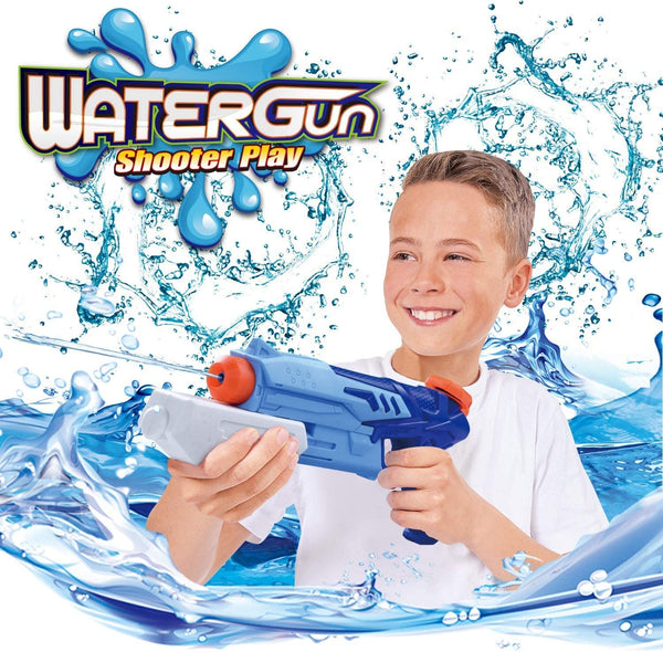 Water Guns for Kids, 2 Pack Super Squirt Guns Water Soaker Blaster 300CC Toys Gifts for Boys Girls Children Summer Swimming Pool Beach Sand Outdoor Water Fighting Play Toys