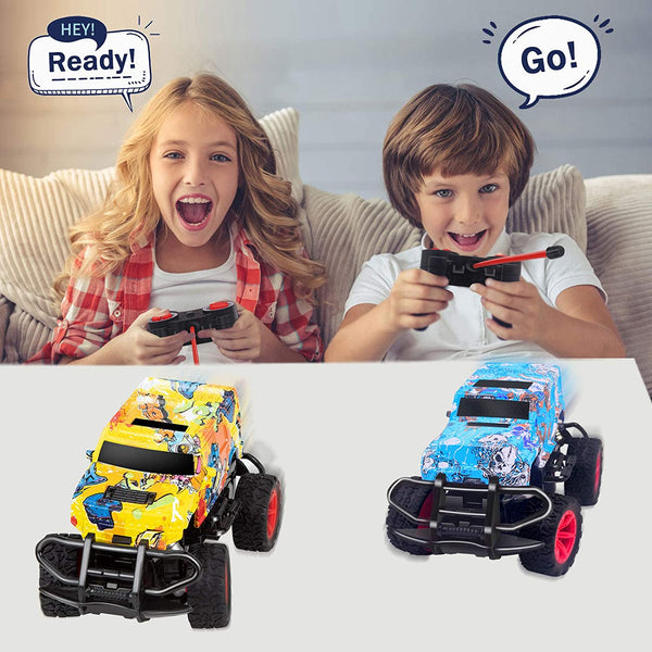 NARRIO Monster Trucks Remote Control Car Toys for Kids Idea