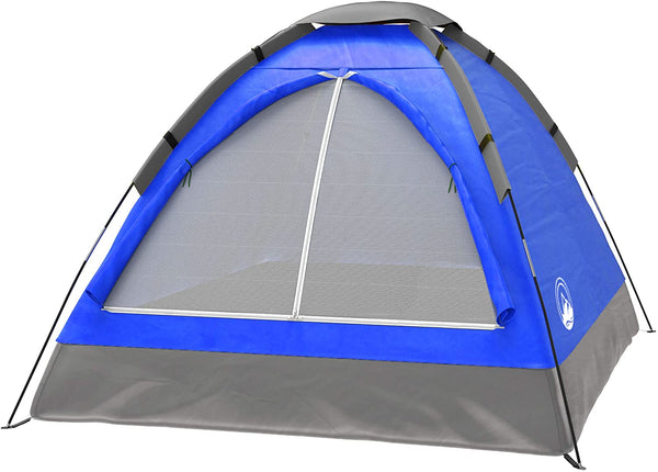 2 Person Tent – Rain Fly & Carrying Bag – Lightweight Dome Tents for Kids or Adults – Camping, Backpacking, and Hiking Gear by Wakeman Outdoors