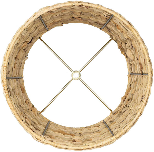 Woven Seagrass Drum Shade 10x12x8.25 (Spider) - Brentwood