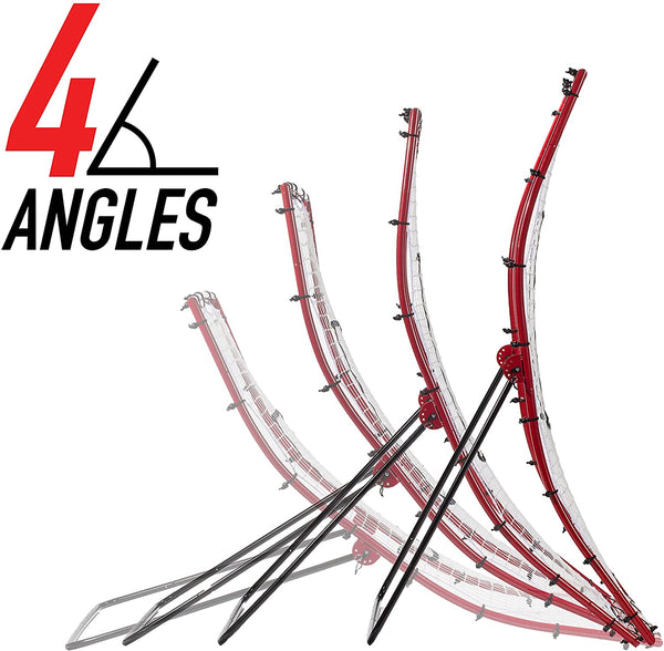 Franklin Sports Pitch Back Baseball Rebounder - Pitch Return Trainer and Rebound Net - All Angles for Grounders and Pop Flies