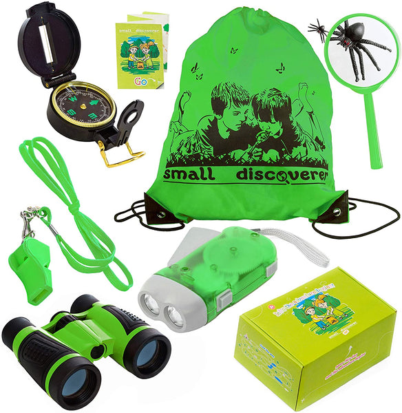 Outdoor Exploration Set - Perfect 3-12 Year Old boy Toys and Girl Toys - Kids Adventure Pack - Good Birthday Children Outdoor Educational Kit
