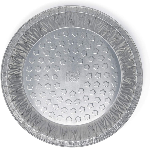 (60 Pack) Premium 9-Inch Pie Pans l Disposable Aluminum Foil l Heavy-Duty l Tin Plates for Tart Quiche Pies