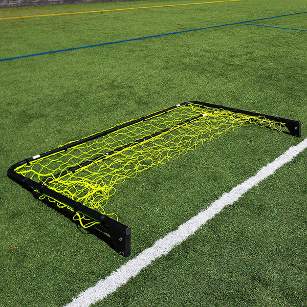 Franklin Sports Premier Steel Soccer Goal – Portable Soccer Net – Foldable Soccer Goal – 4 Ft by 6 Ft – Kids Backyard Soccer Net – Easy Assembly