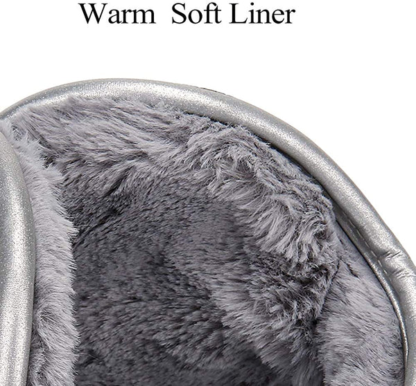 Zowzowkot Ear Warmers Winter Foldable Fleece Warm Outdoor Earmuffs Unisex Adjustable Ear Muffs for Men Women