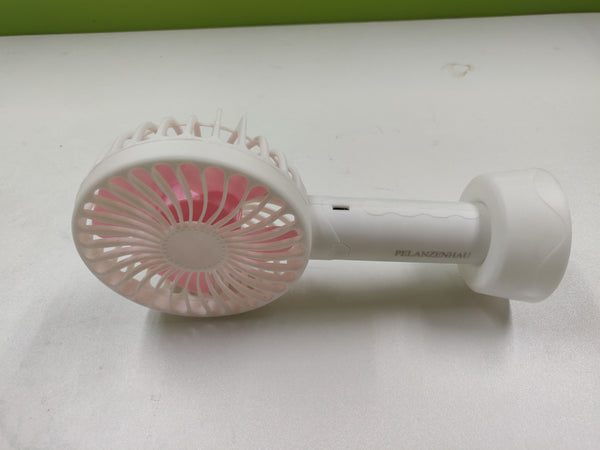 PELANZENHAU Super Small Portable Handheld Electric Fan Personal USB Rechargeable Battery Operated, Stroller/Desk Table Hands Free Mini Fan, Pocket Size for Outdoor Travel Camping
