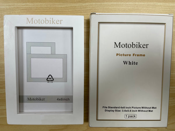 Motobiker  Wooden photo frame / people photo frame, vertical or horizontal