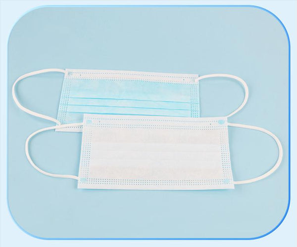 QUOPID Sanitary Masks for Medical Purposes, Disposable Medical Masks for Adults, Three Layers, Individually Packed